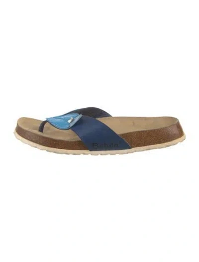 Pre-owned Birkenstock Leather Flip Flops In Yellow