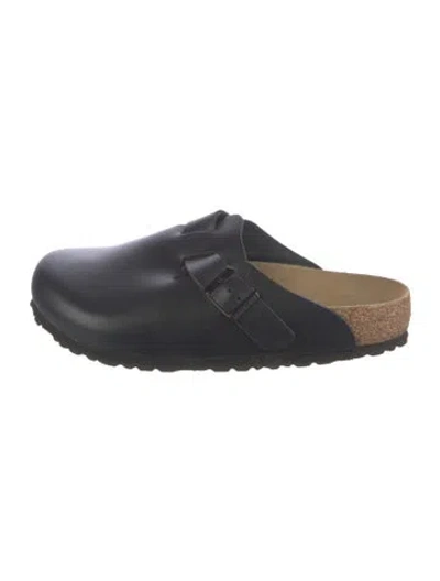 Pre-owned Birkenstock Leather Loafers In Black