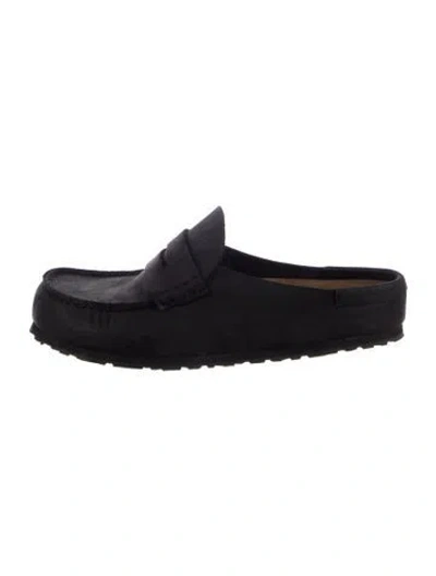 Pre-owned Birkenstock Leather Loafers In Blue