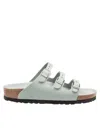 Birkenstock Slipper Florida Colour Pure Sage In Green