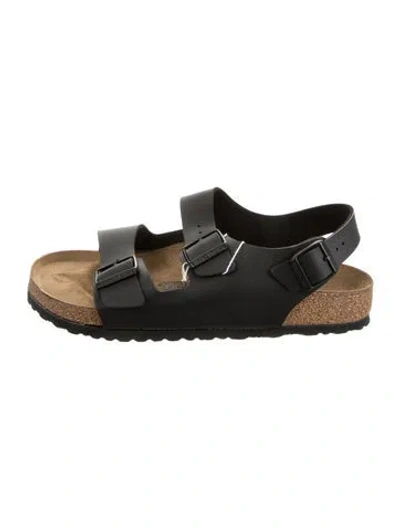 Pre-owned Birkenstock Leather Sandals W/ Tags In Green