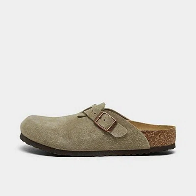 BIRKENSTOCK BIRKENSTOCK LITTLE KIDS' BOSTON SUEDE LEATHER CLOG SHOES