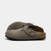 Birkenstock Little Kids Boston Suede Leather Clogs From Finish Line In Multi