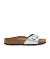 BIRKENSTOCK LOGO FLAT SANDALS