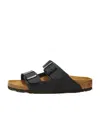 Birkenstock Arizona Buckle-fastening Sandals In Black