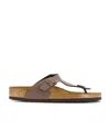 Birkenstock Buckle Detail Sandals In Brown