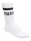 Birkenstock Stripe-logo Socks In White