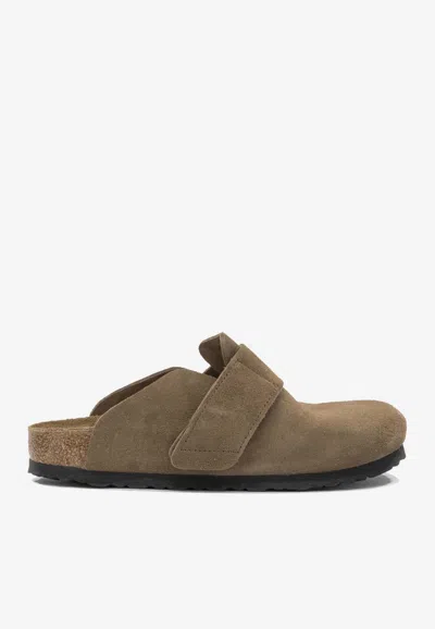 Birkenstock Loma Suede Sandals In Brown