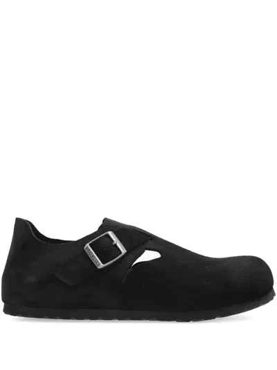 Birkenstock London Flat Sandals In Black