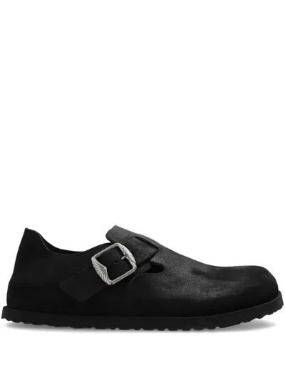 Birkenstock London Suede 1774 In Black