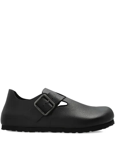 Birkenstock London Wire Buckle Regular In Black