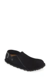 Birkenstock Lutry 365 Suede In Black