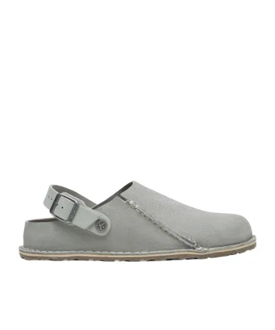 Birkenstock Lutry Flats In Gray