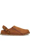 Birkenstock Lutry 365 Clog In Brown