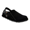 Birkenstock Black Regular Lutry Premium Suede Slip-on Loafers In Black