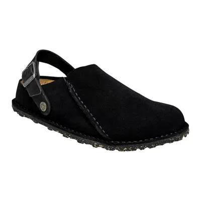 Birkenstock Lutry Premium Suede Black 1025323 Men's