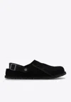Birkenstock Lutry 365 Suede In Black