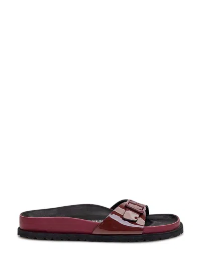 Birkenstock Madrid Avantgarde Slippers In Red