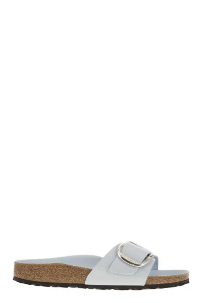 Birkenstock Madrid Big Buckle - Flat Sandal In Blue