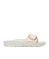 Birkenstock Madrid Big Buckle Eva Eggshell In Eggshell