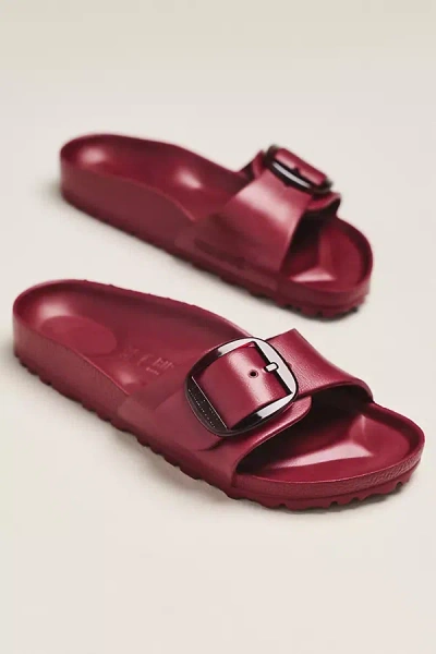 Birkenstock Madrid Big Buckle Eva Sandals In Purple