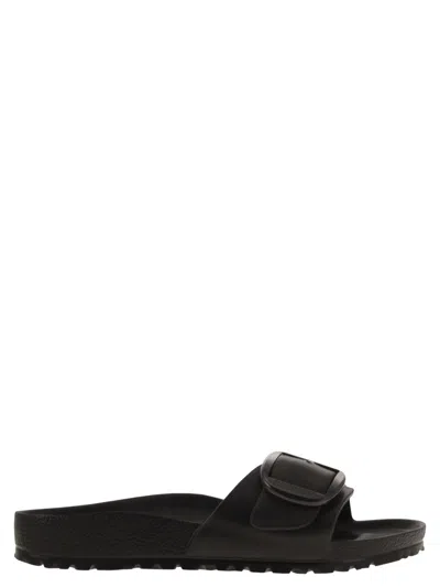 Birkenstock Madrid Big Buckle Eva Slipper With Buckle In Black