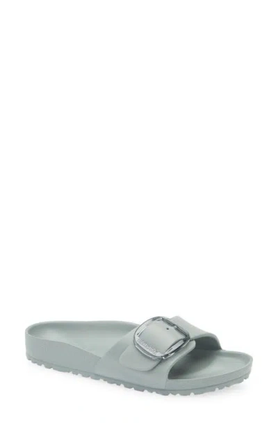Birkenstock Madrid Big Buckle Eva Waterproof Slide Sandal In Blue