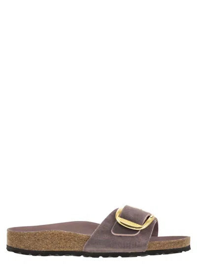 Birkenstock Madrid Big Buckle - Flat Sandal In Purple