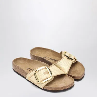 BIRKENSTOCK BIRKENSTOCK  MADRID BIG BUCKLE RAFFIA SLIPPER