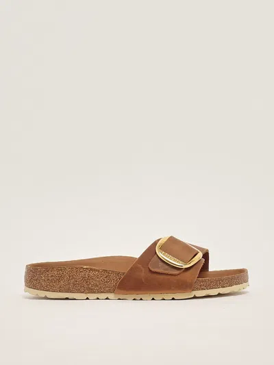 Birkenstock Madrid Big Buckle Sandal In Brown