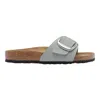 Birkenstock Madrid Big Buckle Sandals In Green