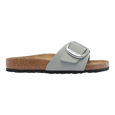Birkenstock Madrid Big Buckle Sandals In Green