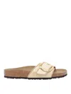Birkenstock Madrid Big Buckle Sandals In Sand