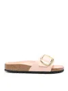 Birkenstock Women's Madrid Big Buckle Eva Sandals In Beige