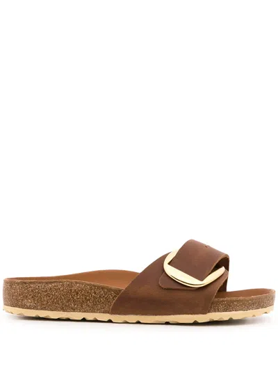 Birkenstock Madrid Big-buckle Sandals In Brown