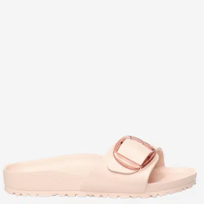 Birkenstock Madrid Big Buckle Sandals In Pink