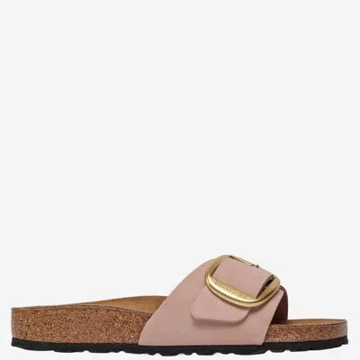 Birkenstock Madrid Big Buckle Sandals In Pink