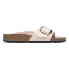 Birkenstock Madrid Big Buckle High Shine Sandals Light Rose In Light Rose