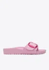 Birkenstock Madrid Big Buckle Eva Slipper With Buckle In Pink
