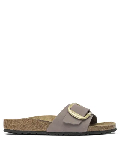 Birkenstock "madrid Big Buckle" Slides In Purple