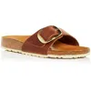 Birkenstock Madrid Big Buckle Womens Slip On Casual Slide Sandals In Green