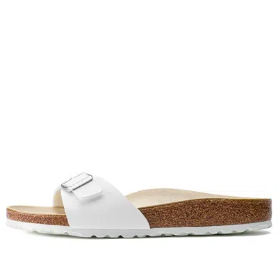 Birkenstock Madrid Birko-flor Narrow Fit Sandals 'white'