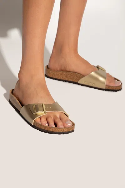 Birkenstock ‘madrid Bs' Slides In Gold