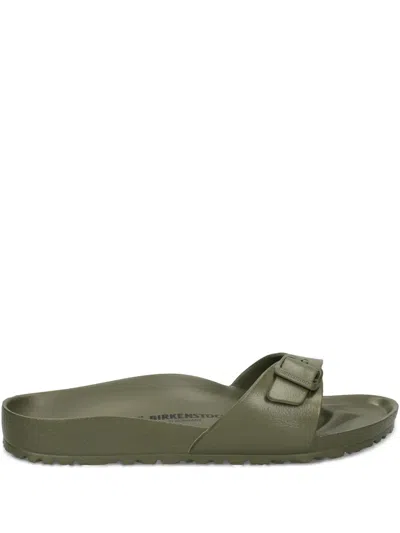 Birkenstock Madrid Buckled Slide Sandals In Green
