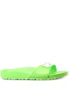 Birkenstock Madrid "green" Slides