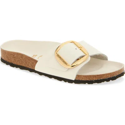 BIRKENSTOCK BIRKENSTOCK MADRID HAMMERED BIG BUCKLE SLIDE SANDAL