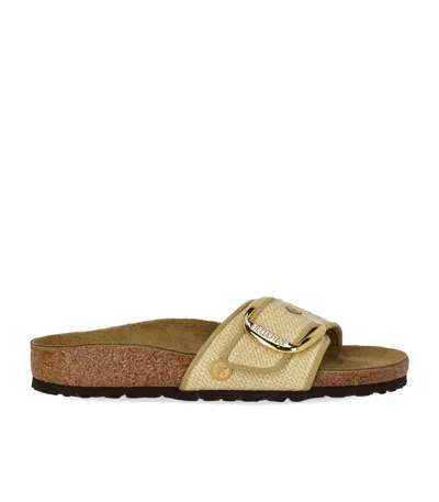 Birkenstock Madrid Big Buckle - Flat Sandal In Neutral