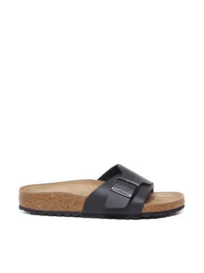 Birkenstock Madrid Sandalwood In Black