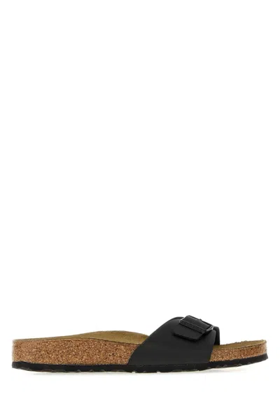 Birkenstock Madrid Slip-on Leather Slippers For Women In Multi