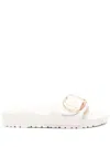 Birkenstock Madrid Big Buckle Eva Eggshell In White